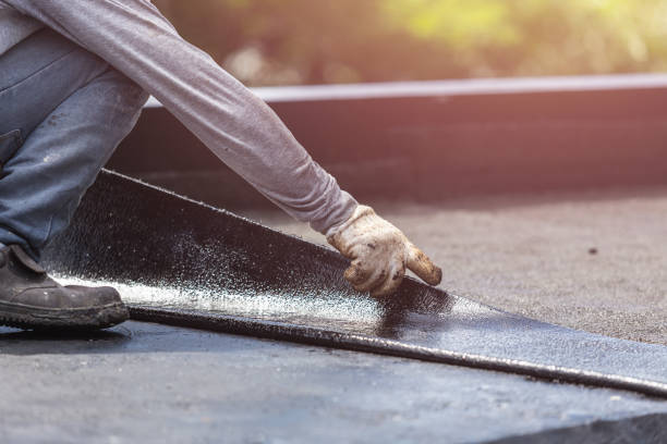 Professional Waterproofing technician working in Hunt Valley, MD